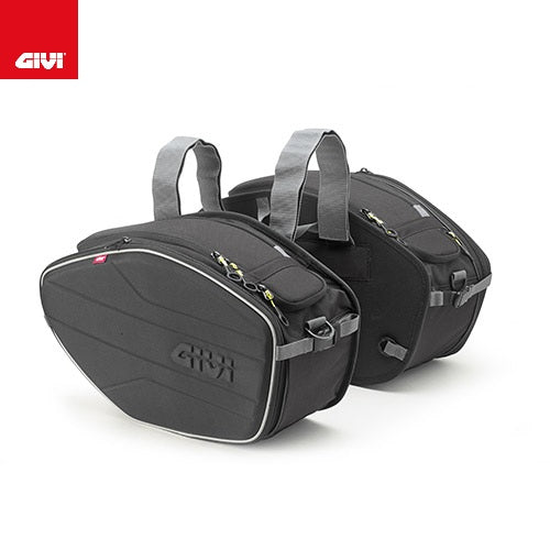 Coppia di borse laterali piccole Givi EA101C estensibili 30 lt