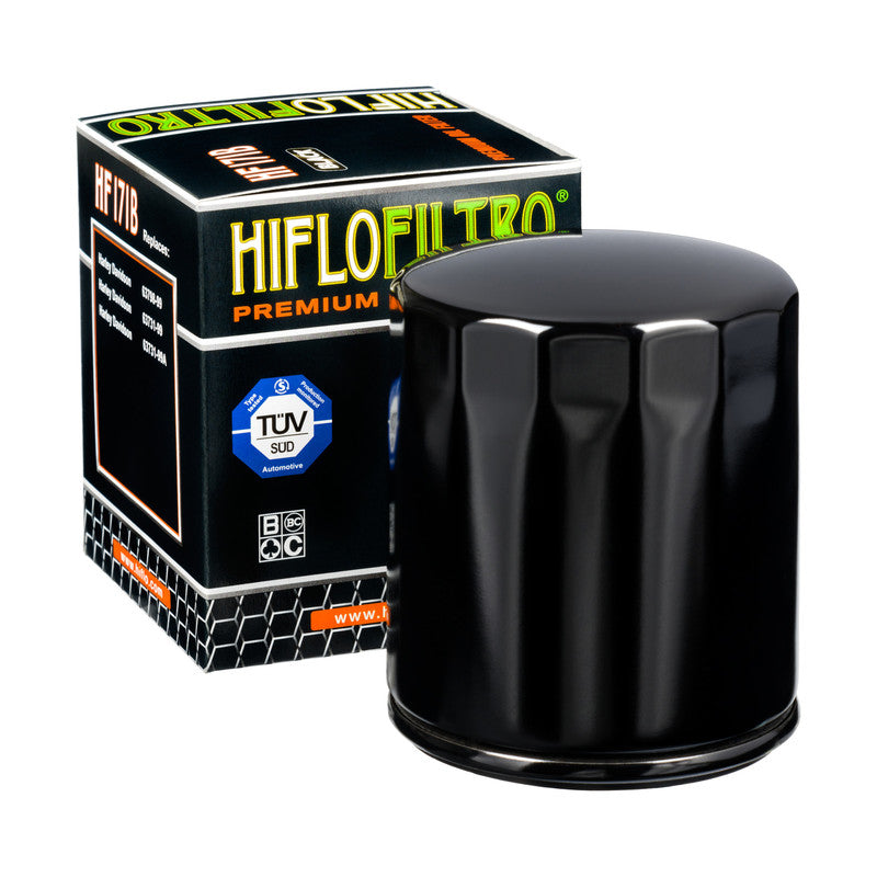 FILTRO OLIO HIFLO HF171B NERO HARLEY-DAVIDSON BUELL 00-02