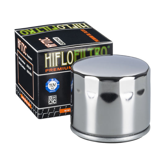 FILTRO OLIO HIFLO HF172C HARLEY DAVIDSON (CROMATO)