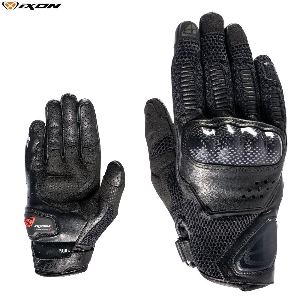Guanti Moto Estivi Sportivi Ixon RS4 AIR L Nero