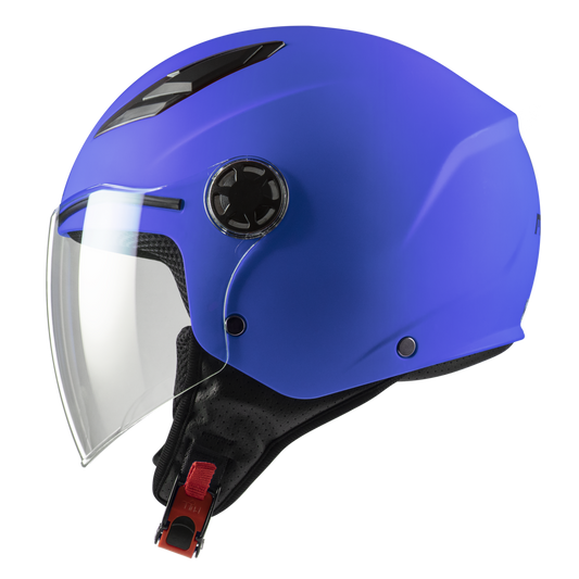 Casco Demi-Jet Bambino JUNIOR MPH 22.06 PLAY MATT BLUE