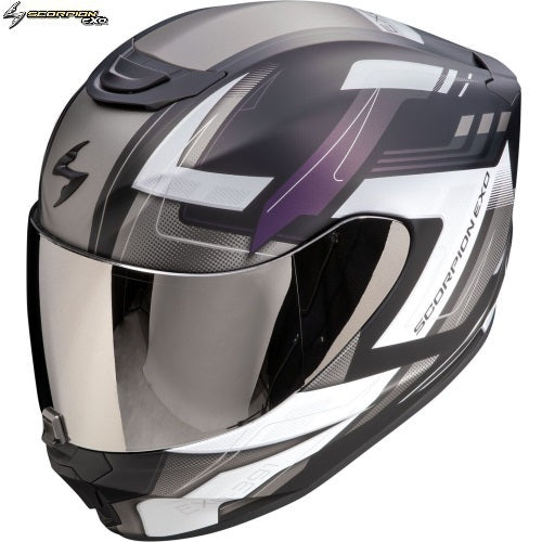 Casco Moto Integrale Scorpion EXO-391 CAPTOR Nero opaco Camaleonte