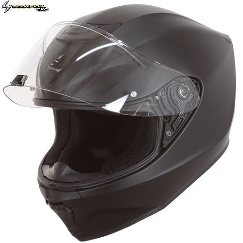 Casco Moto Integrale Scorpion EXO-391 SOLID Nero Opaco