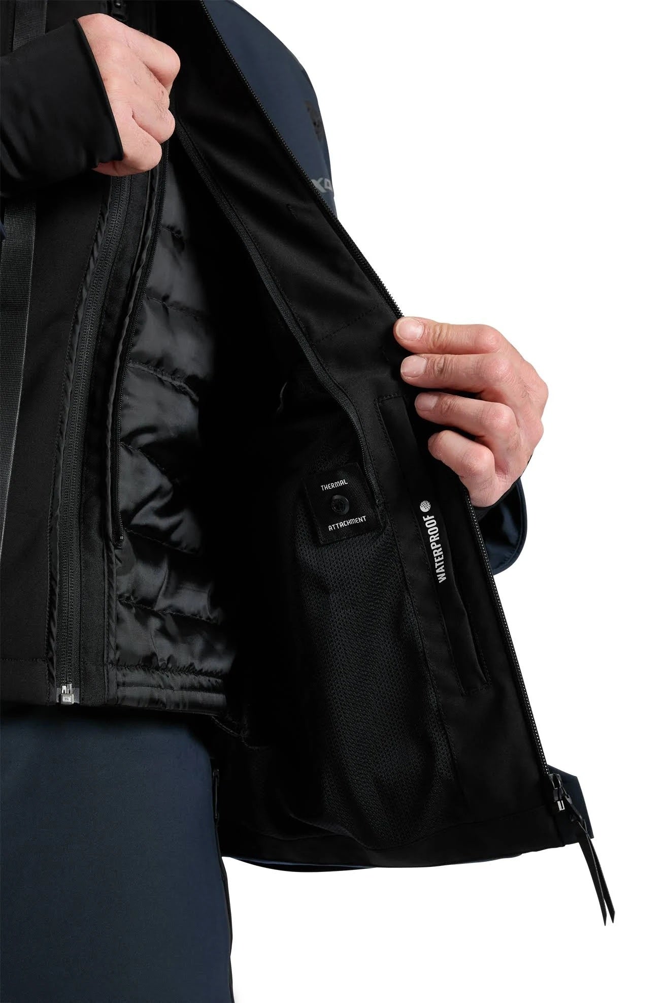 Giacca IXON M-SKEID giubbotto in tessuto UOMO sabbia, nero, rosso