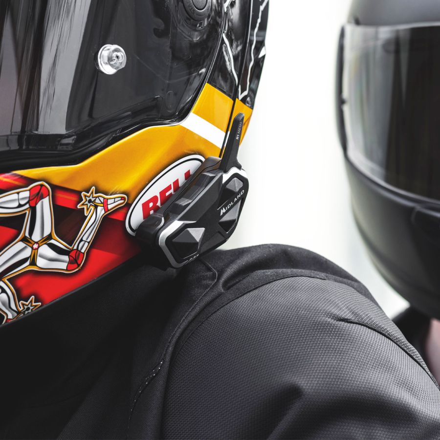 INTERFONO MIDLAND R1 MESH DYNAMIC FINO A 2 KM DOPPIO (2 PEZZI)