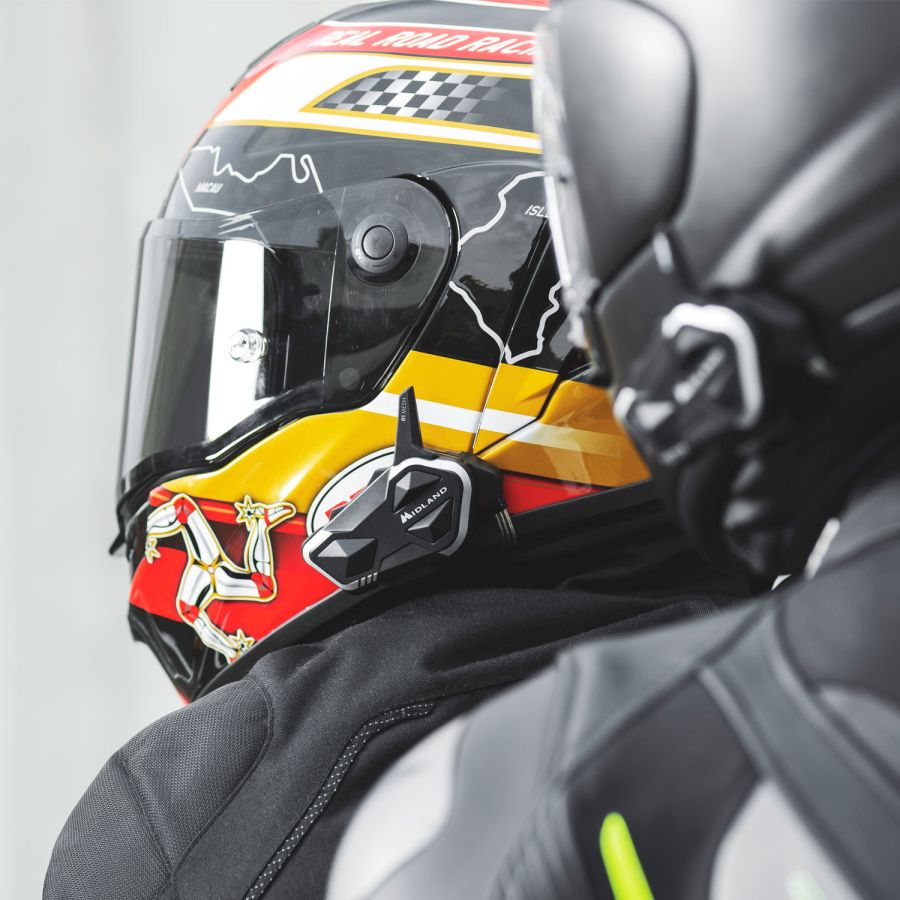 INTERFONO MIDLAND R1 MESH DYNAMIC FINO A 2 KM DOPPIO (2 PEZZI)