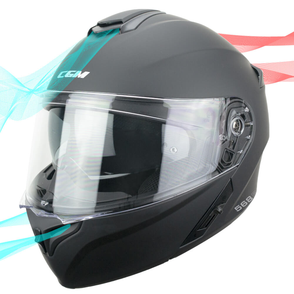 CASCO MODULARE CGM BER MONO NERO OPACO 22.06
