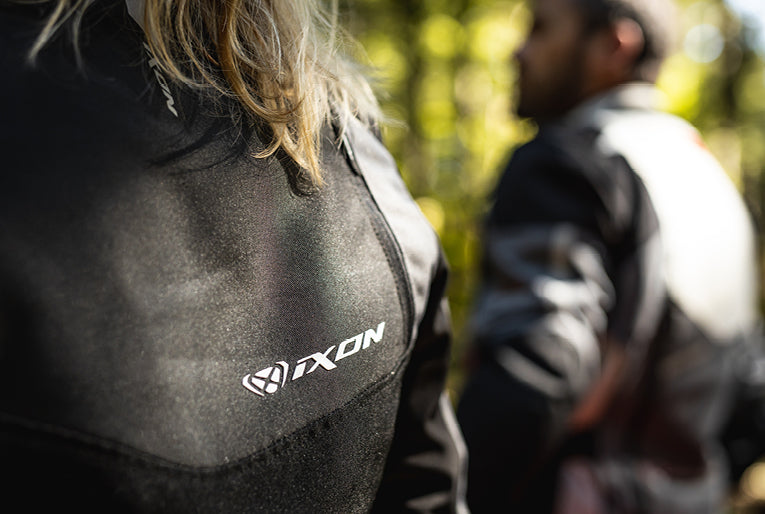 Giacca IXON BALDER LADY in tessuto Nero grigio giallo vivo