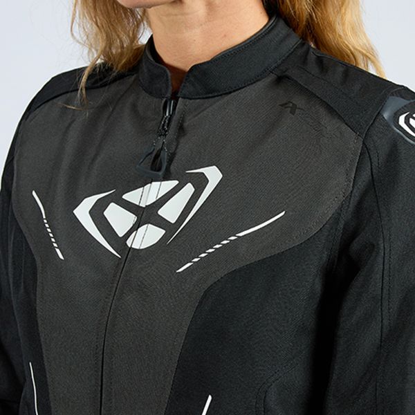 Giubbotto Moto Ixon PRODIGY LADY Nero Antracite Bianco (In Esaurimento)