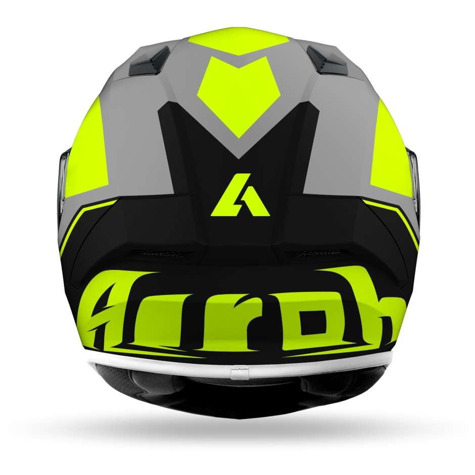 Casco Integrale Moto Airoh VALOR Wings Giallo Opaco (In Esaurimento)