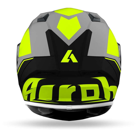 Casco Integrale Moto Airoh VALOR Wings Giallo Opaco (In Esaurimento)