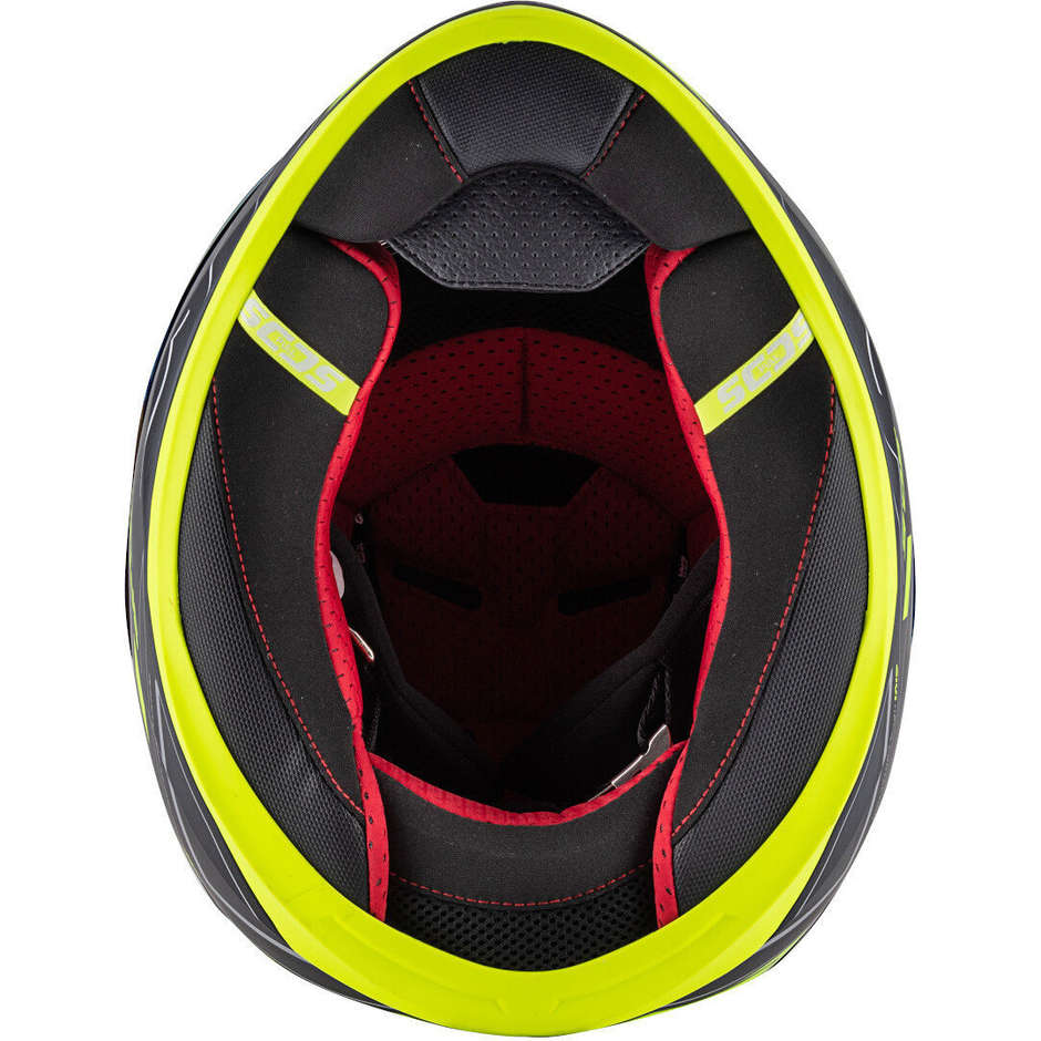 Casco Moto Integrale Givi 50.6 Sport Deep Nero Giallo Fluo Doppia Visiera (In Esaurimento)