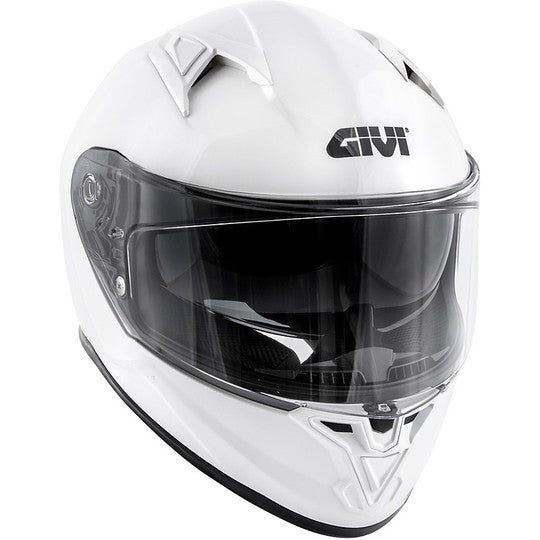 Casco Moto Integrale Givi 50.6 STOCCARDA Solid Bianco Lucido (In Esaurimento)