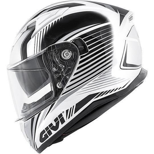 Casco Moto Integrale Givi 50.6 STOCCARDA Titanio Opaco Bianco (In Esaurimento)
