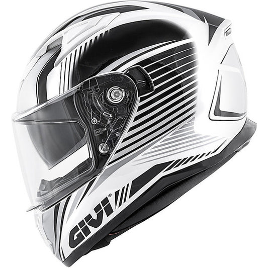 Casco Moto Integrale Givi 50.6 STOCCARDA Titanio Opaco Bianco (In Esaurimento)