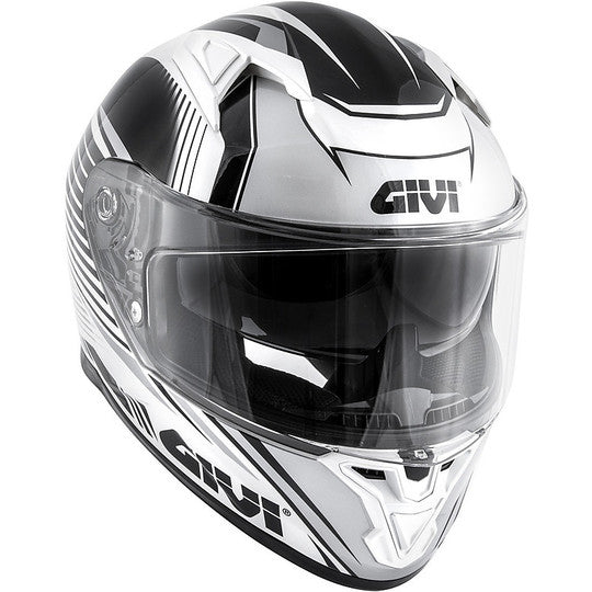 Casco Moto Integrale Givi 50.6 STOCCARDA Titanio Opaco Bianco (In Esaurimento)