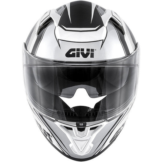 Casco Moto Integrale Givi 50.6 STOCCARDA Titanio Opaco Bianco (In Esaurimento)