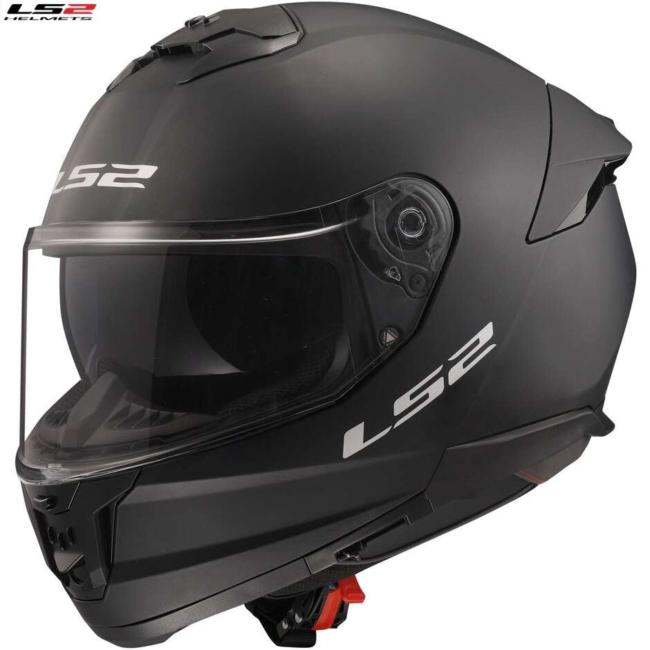 Casco Moto Integrale Ls2 FF808 STREAM II Solid Nero Opaco (In Esaurimento)
