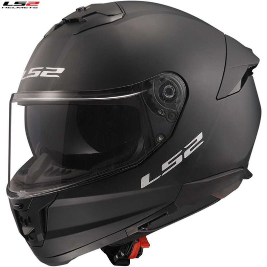 Casco Moto Integrale Ls2 FF808 STREAM II Solid Nero Opaco (In Esaurimento)