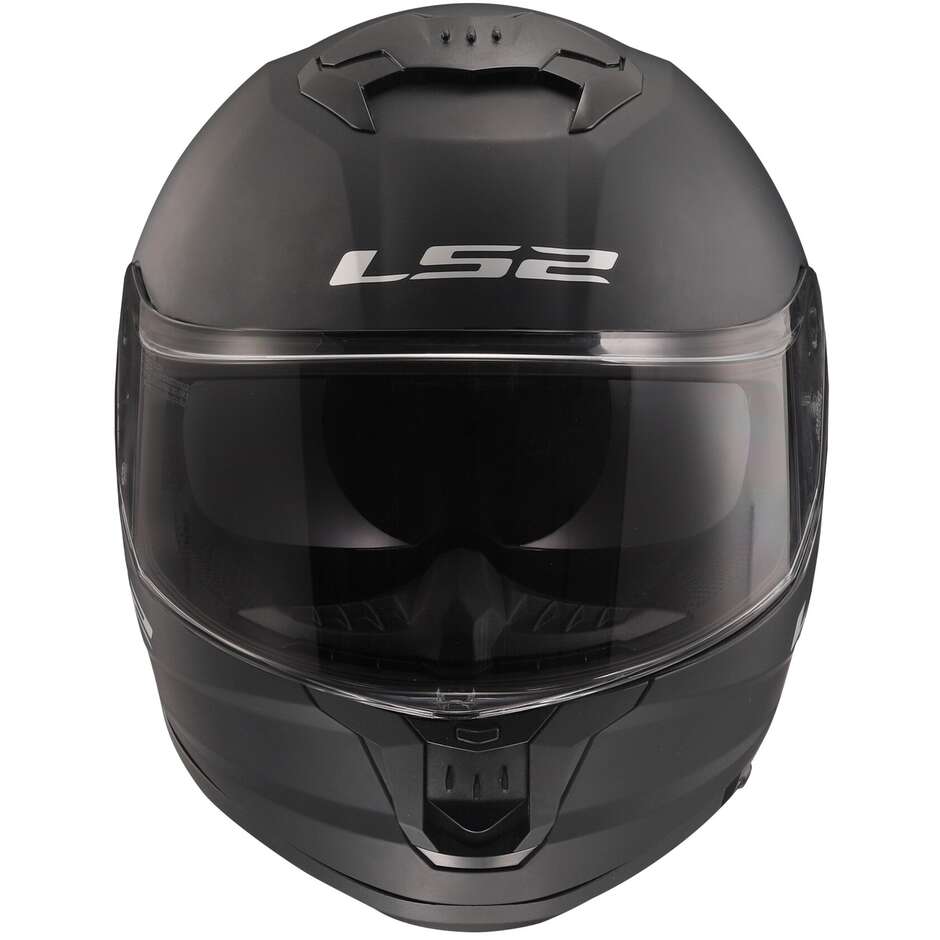 Casco Moto Integrale Ls2 FF808 STREAM II Solid Nero Opaco (In Esaurimento)