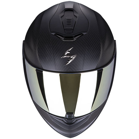 Casco Moto Integrale Scorpion EXO-1400 EVO II CARBON AIR SOLID Nero Opaco (In Esaurimento)