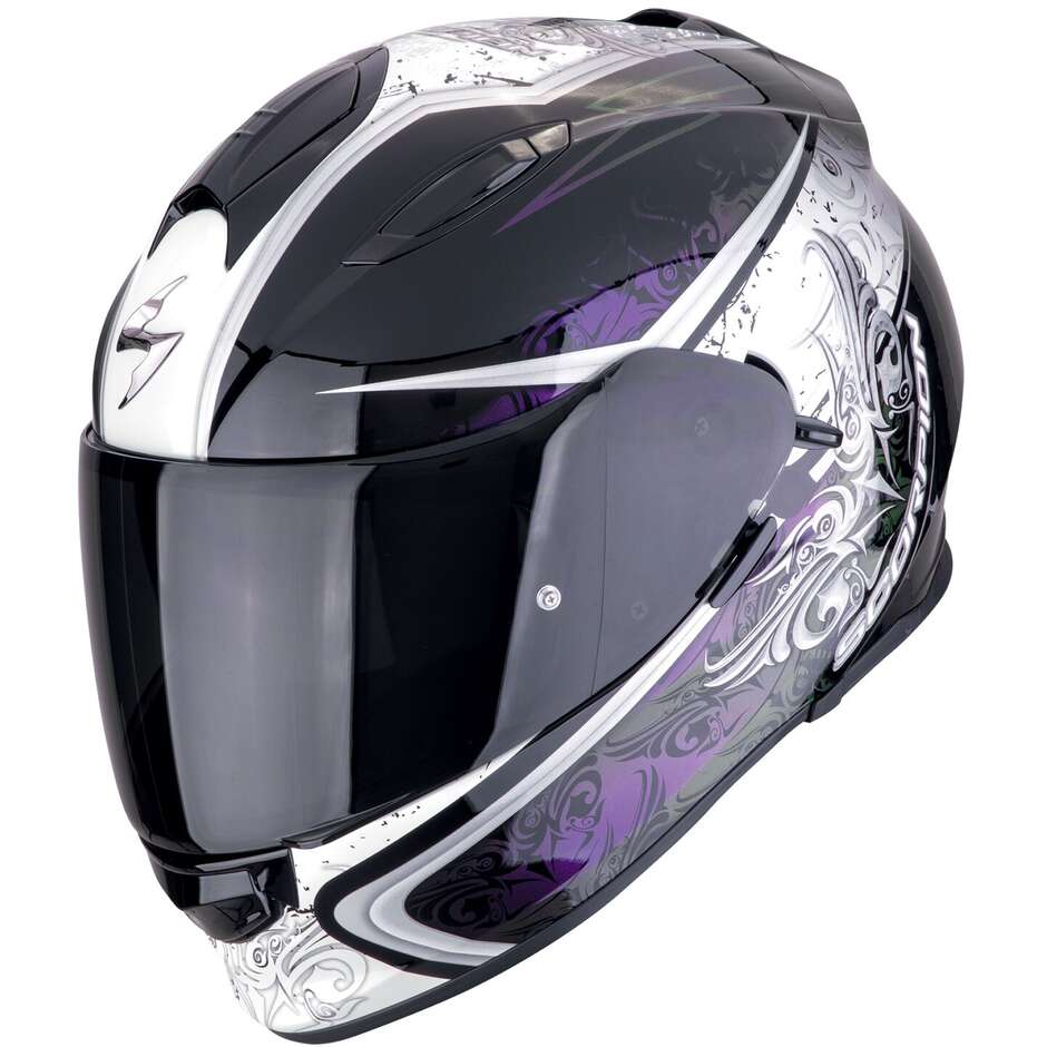 Casco Moto Integrale Scorpion EXO-491 RUN Nero Camaleonte