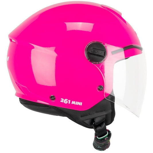 Casco Moto Jet Bambino CGM 261a MINI MONO Fucsia