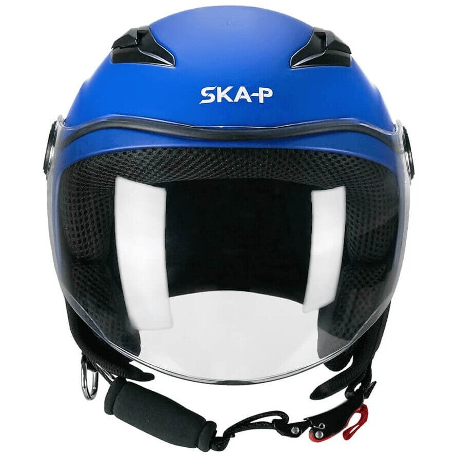 Casco Moto Jet Bambino Ska-P 2MHA POD MONO Blu opaco