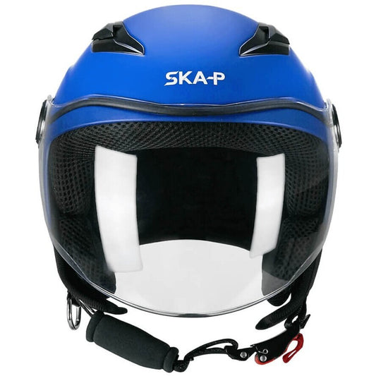 Casco Moto Jet Bambino Ska-P 2MHA POD MONO Blu opaco