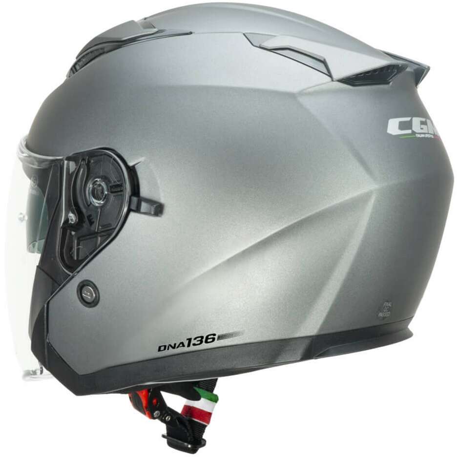 Casco Moto Jet CGM 136A DNA MONO Antracite satinato