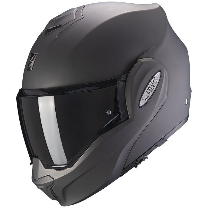 Casco Moto Modulare P/J Scorpion EXO-TECH EVO SOLID Antracite Opaco