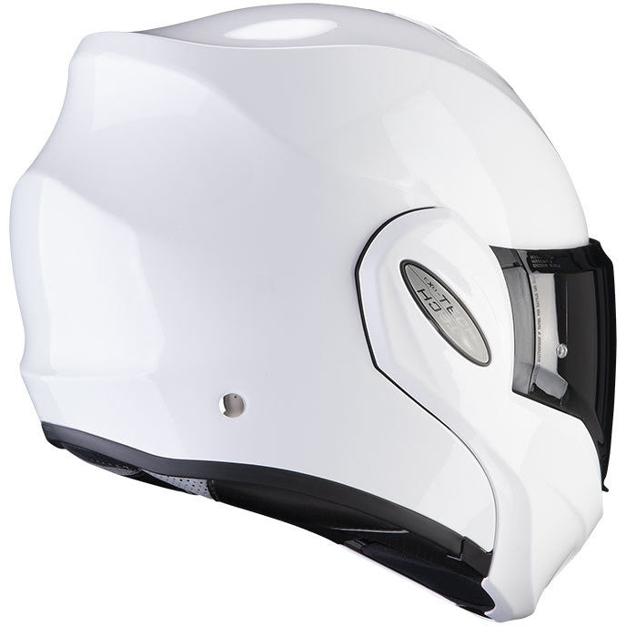 Casco Moto Modulare P/J Scorpion EXO-TECH EVO SOLID Bianco