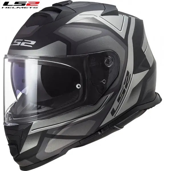 CASCO LS2 FF800 STORM NERVE MATT TITANIUM (In Esaurimento)
