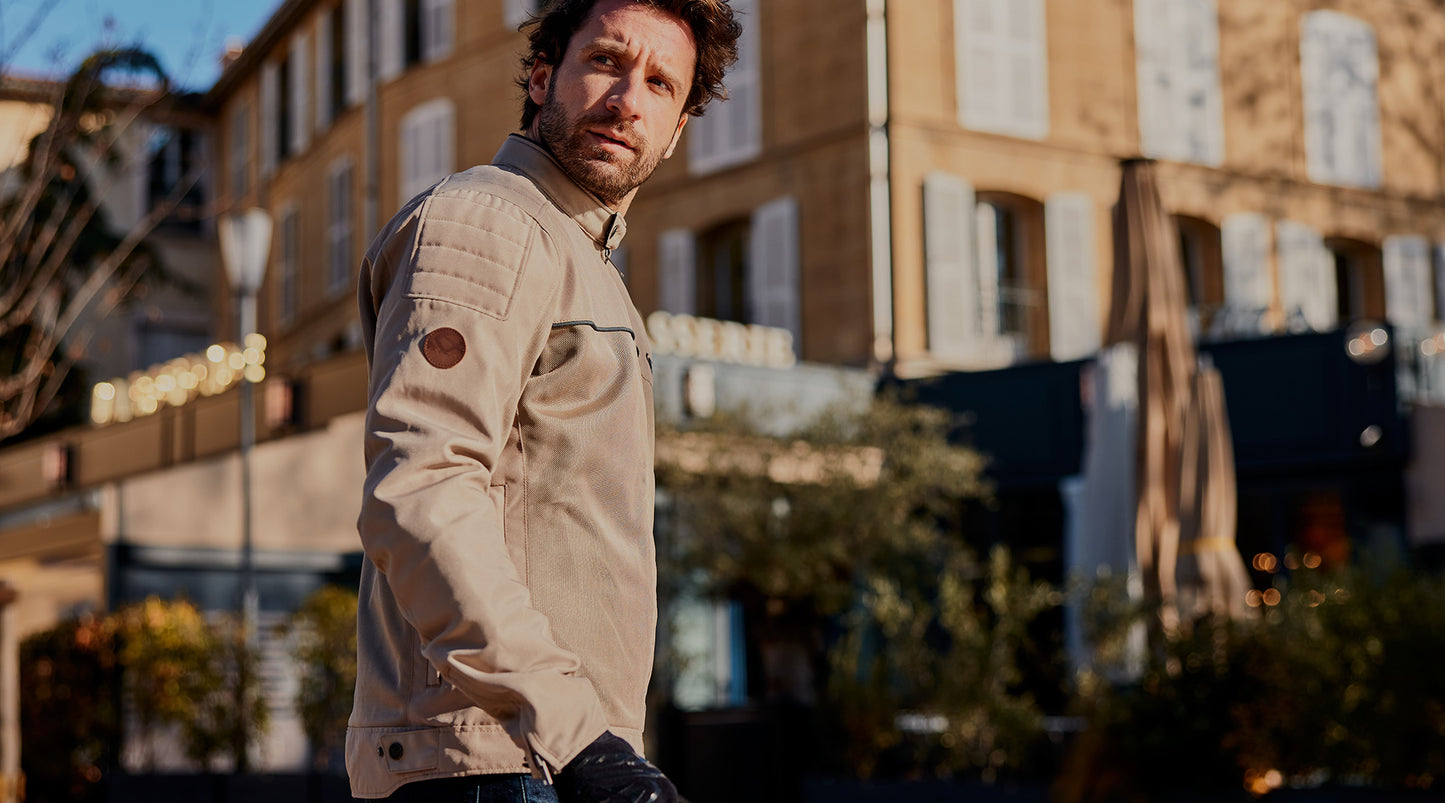 Giacca IXON CORNET in tessuto UOMO sabbia-verde tattico