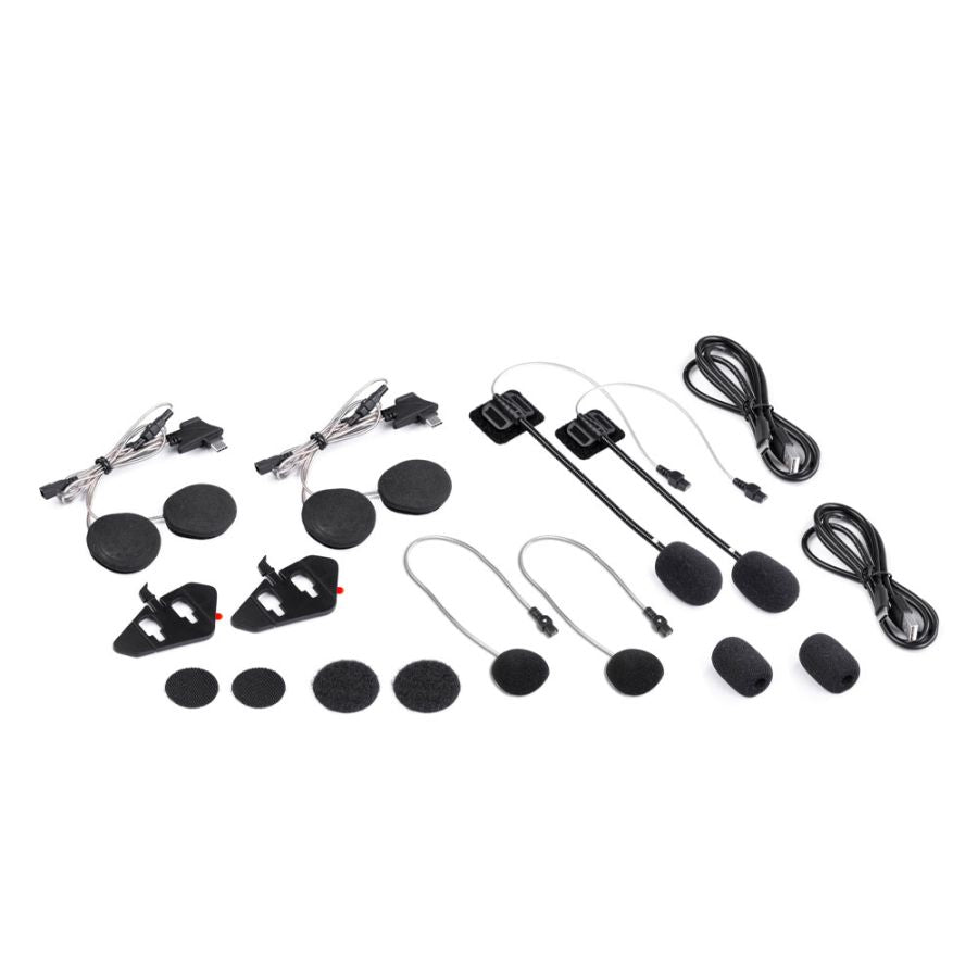 Interfono Midland BT Mini Doppio (2 Pezzi) Comunicazione moto a moto fino a 4 persone e condivisione della musica.