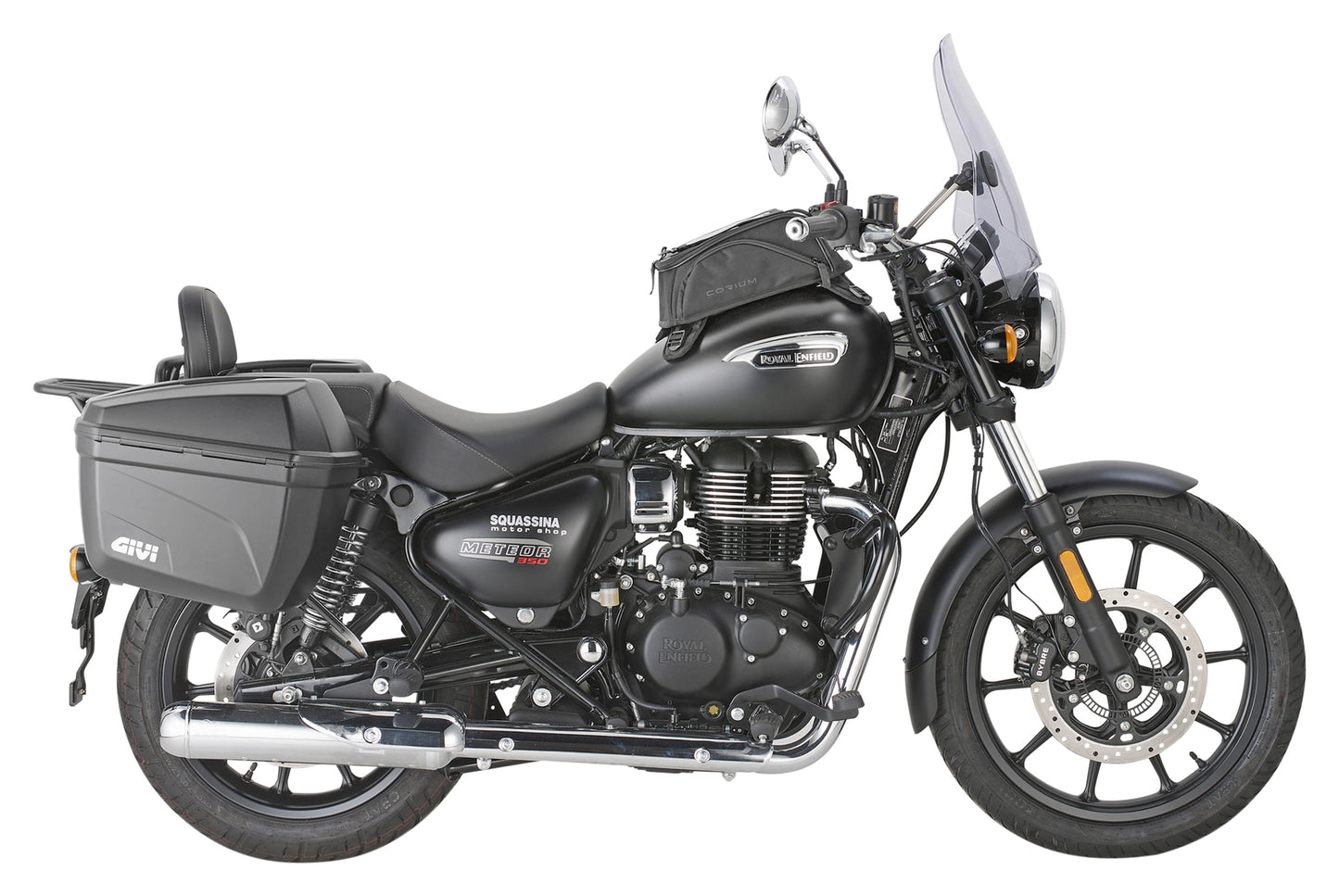 Valigia Givi E22 Coppia di valigie laterali nere