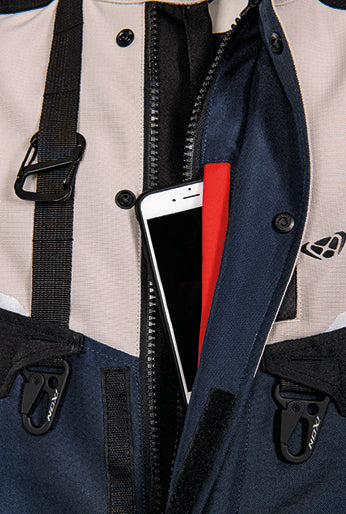 Giacca IXON EDDAS in tessuto UOMO nero-antracite