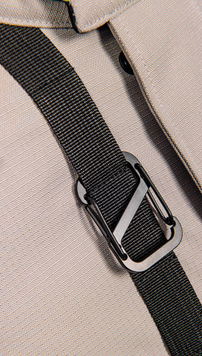 Giacca IXON EDDAS in tessuto UOMO nero-antracite