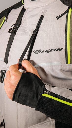 Giacca IXON EDDAS in tessuto UOMO nero-antracite