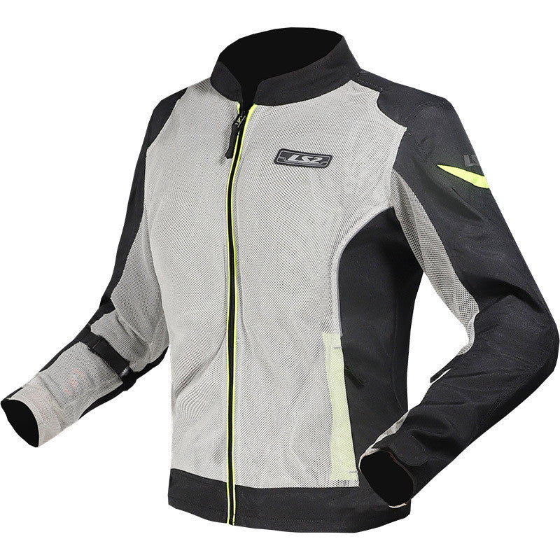 Giacca Moto Estiva Ls2 AIRY CE Traforata Nero Grigio Giallo (In Esaurimento)