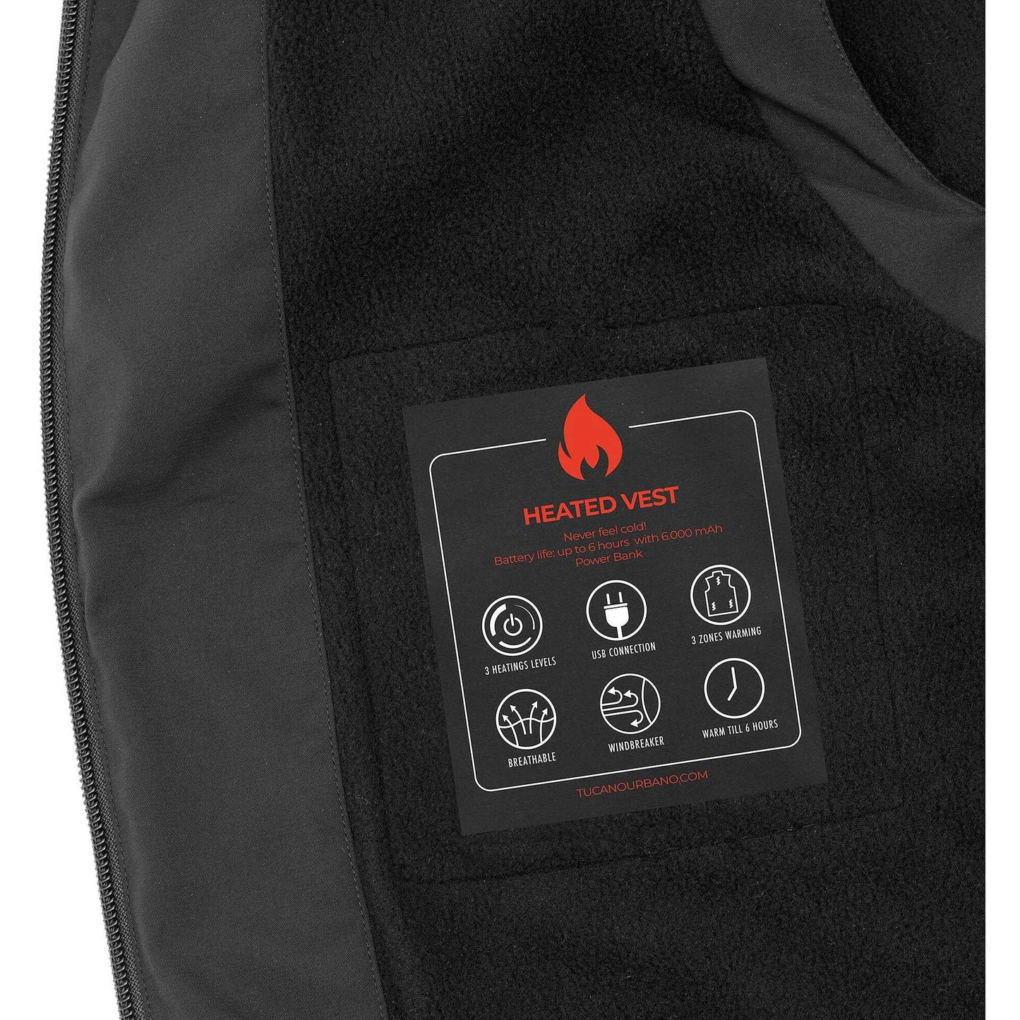 Gilet Donna Moto Termico Tucano Urbano 8279w TOPWARM GILET LADY Nero