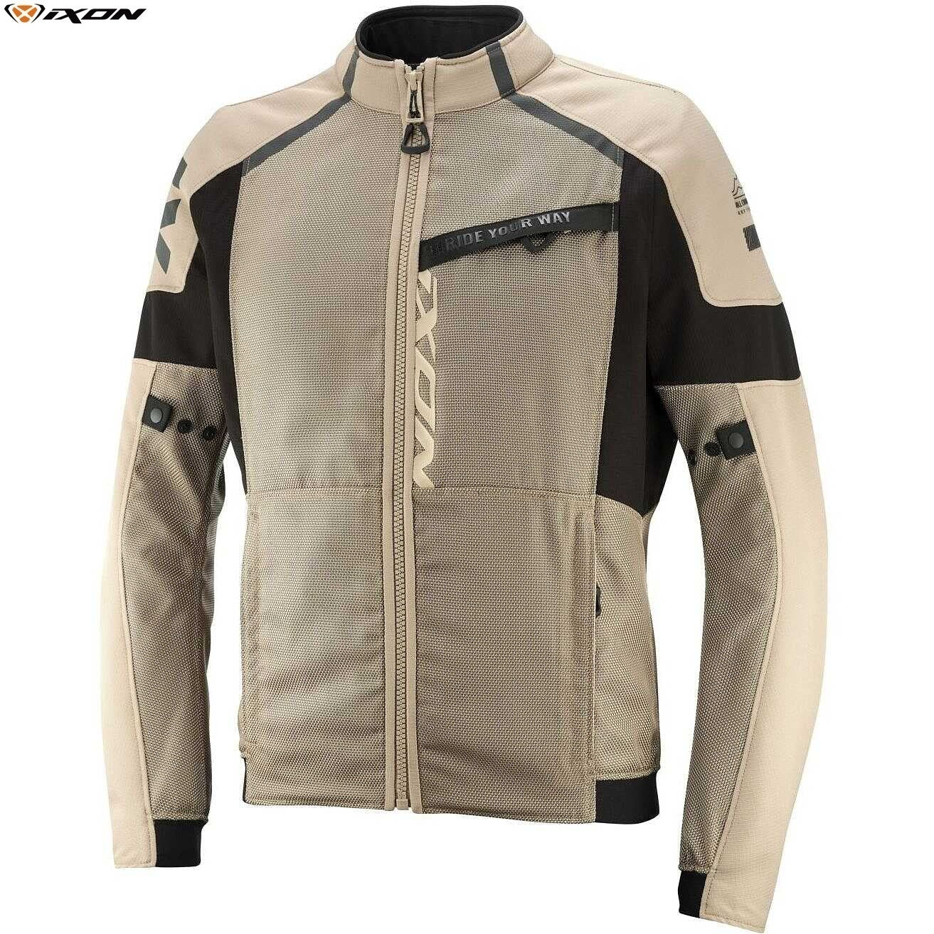 Giubbotto Moto Estivo Ixon OSTARA Sabbia