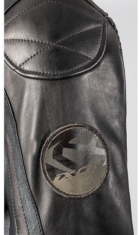 PIONEER GIUBBOTTO PELLE UOMO MARRONE-NERO (In Esaurimento)