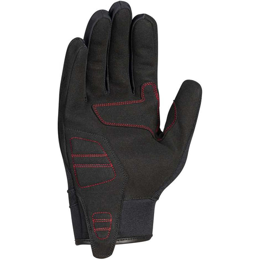 Guanti Moto Estivi Ixon RS DELTA Nero Rosso Bianco (In Esaurimento)
