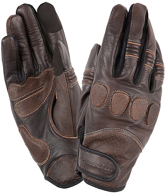 Guanti Moto in Pelle Vintage Tucano Urbano 9920hu GIG PRO Marrone
