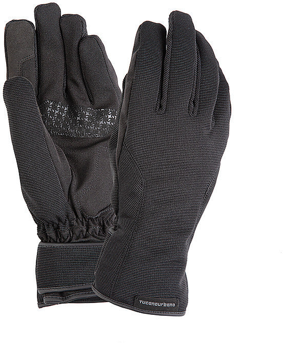 Guanti Moto In Tessuto Certificati Tucano Urbano 9978HM MONTY TOUCH CE Nero