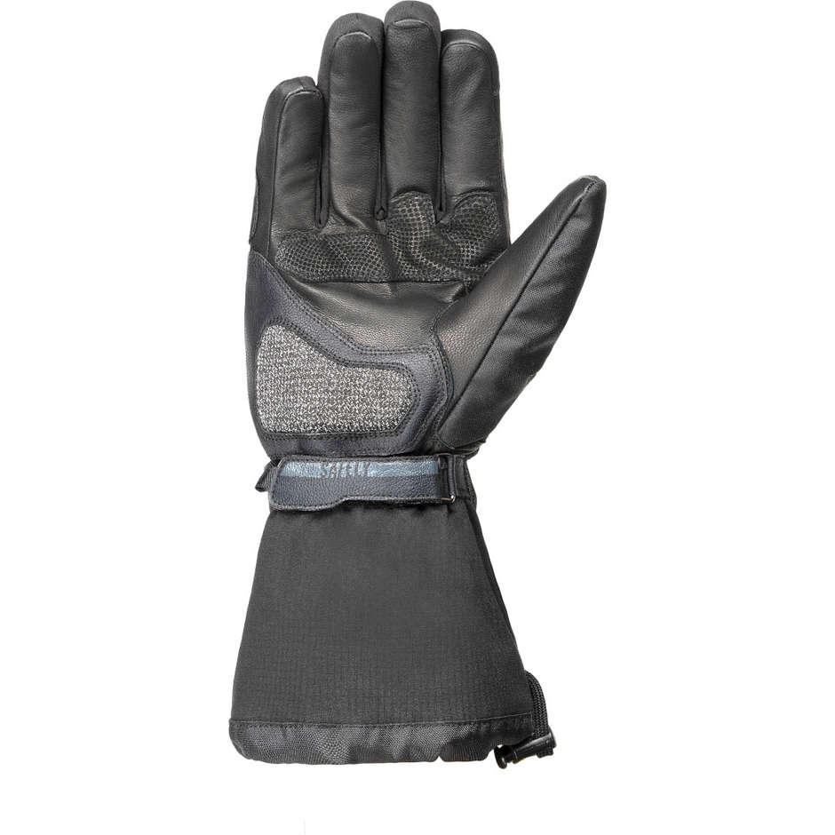 Guanti Moto Invernali Ixon PRO EDDAS Nero Giallo Vivo