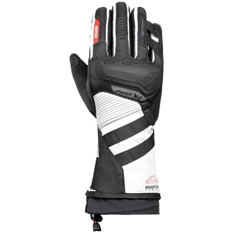 Guanti Moto Invernali Ixon PRO RAGNAR Nero, Grigio, Rosso