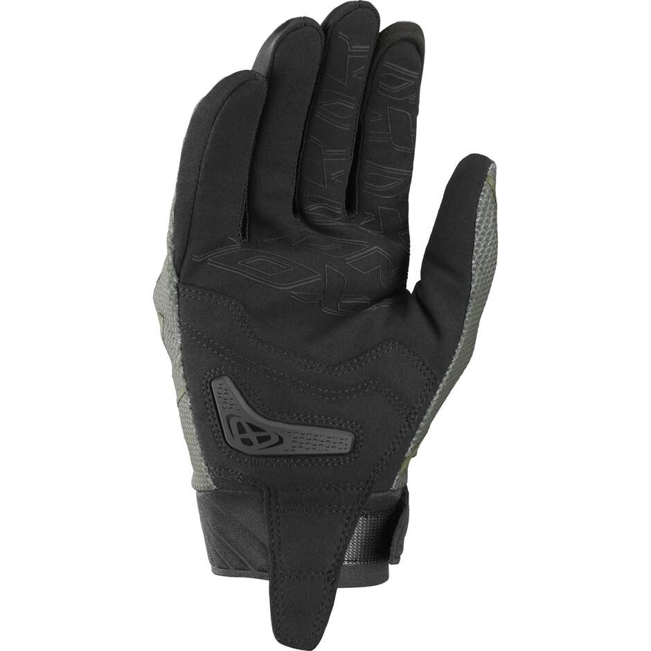 Guanti Moto Estivi Ixon HURRICANE 2 Kaki