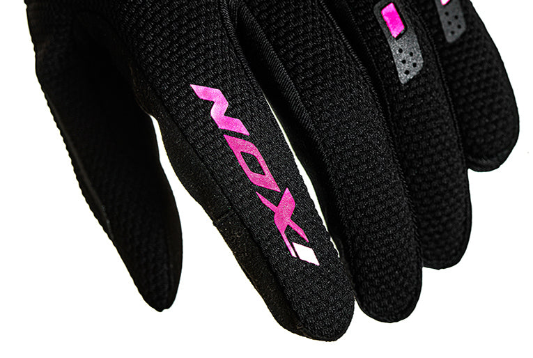 Guanti Moto Donna Estivi Ixon HURRICANE 2 L Nero Fucsia
